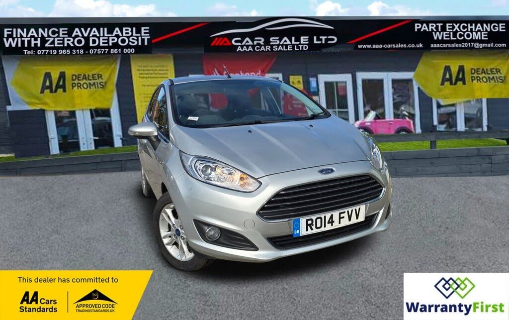 2014 Ford Fiesta 1.0 Zetec (100ps) EcoBoost (s/s) 5d