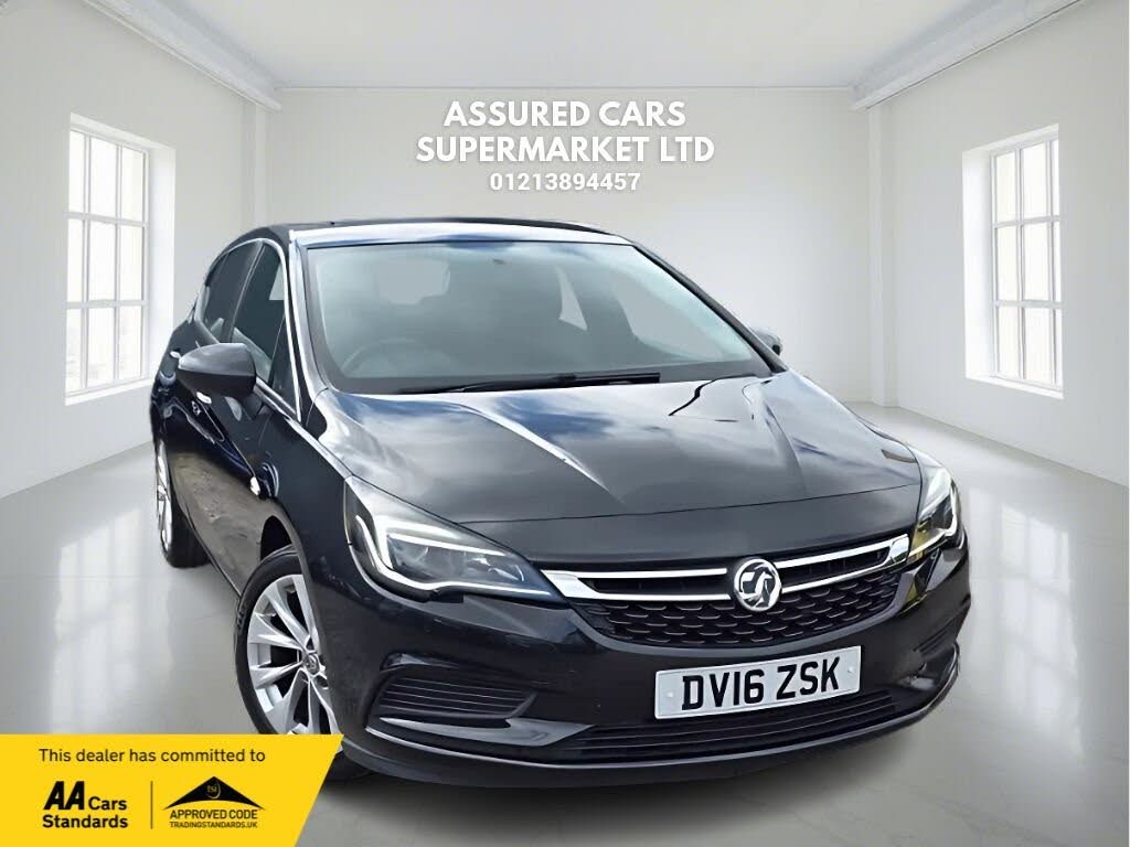 2016 Vauxhall Astra 1.4i 16v Turbo Design (125ps) Hatchback