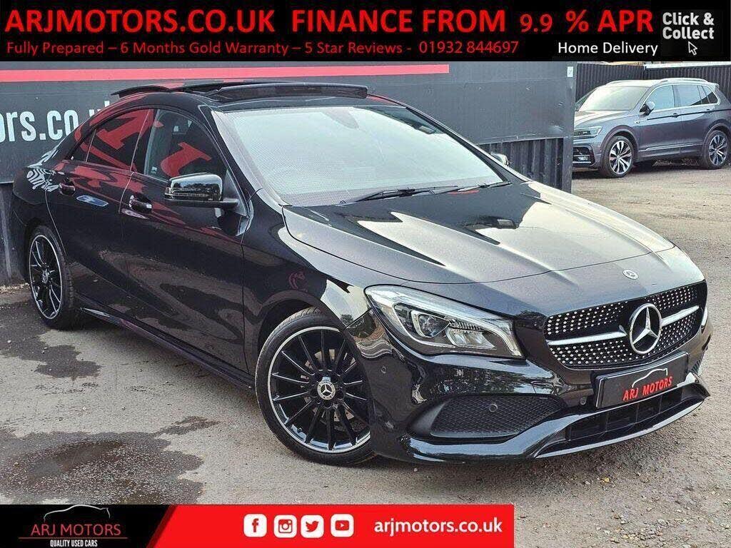 2019 Mercedes-Benz CLA 1.6 CLA 200 AMG Line Night Edition (Plus)(s/s) Coupe 4d