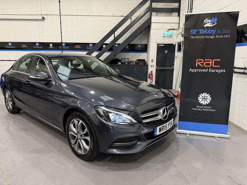 2015 Mercedes-Benz C-Class 2.0 C200 Sport (184ps) (s/s) Saloon 4d 7G-Tronic Plus