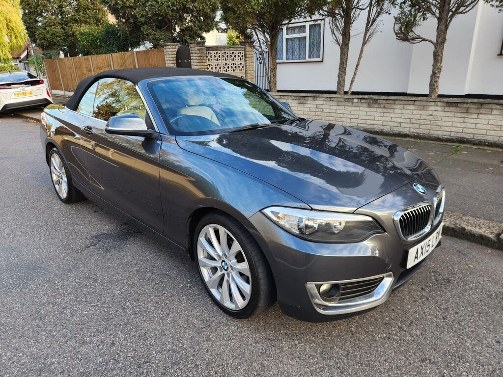 2015 BMW 2 Series 2.0 220i Luxury (184bhp) Convertible 2d 1997cc