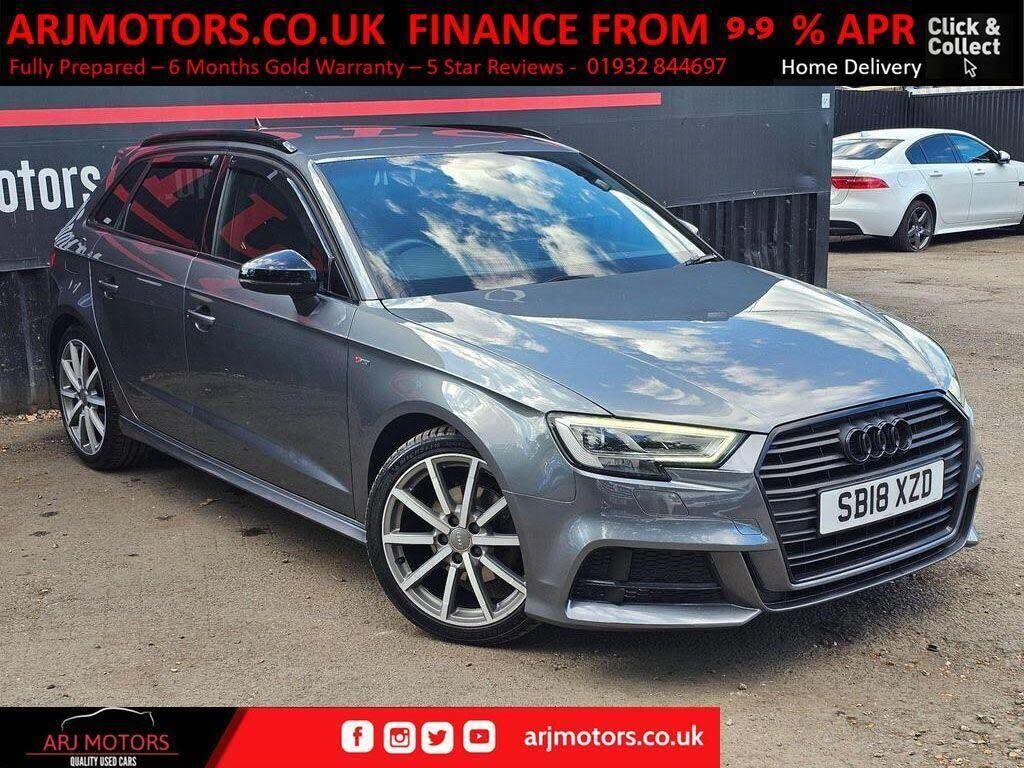 2018 Audi A3 1.5 35 TFSI Black Edition Sportback 5d S Tronic