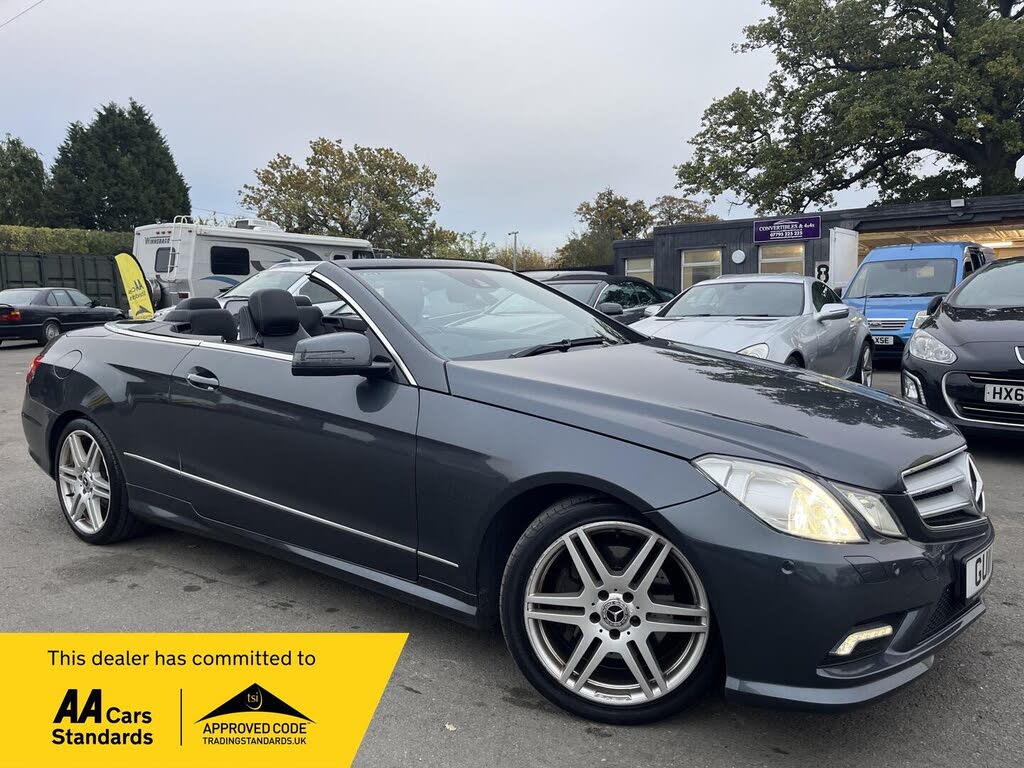2011 Mercedes-Benz E-Class 3.0TD E350 CDI Sport 3.0CDI (231bhp) BlueF Cabriolet Auto