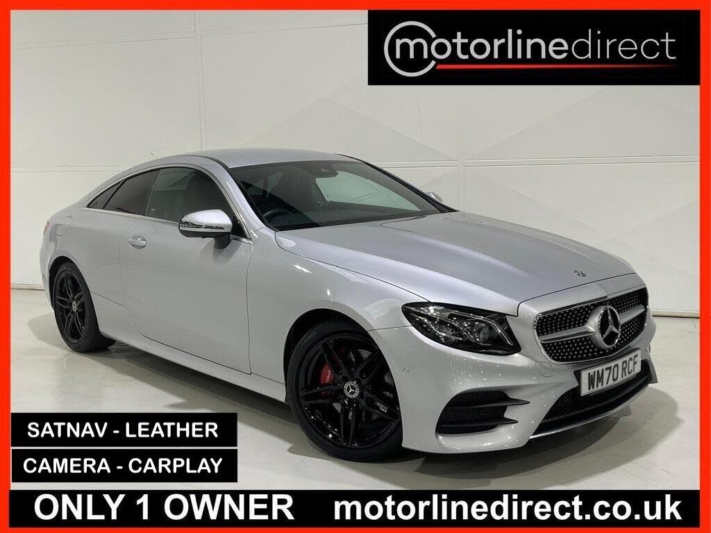 2021 Mercedes-Benz E-Class 2.0d E220d AMG Line Premium Coupe 2d