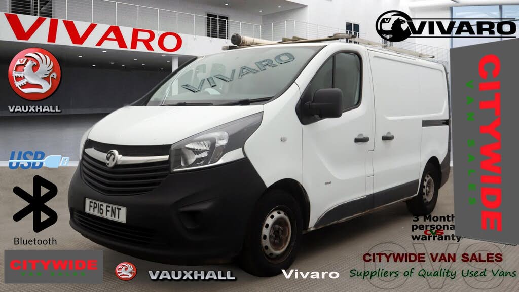 2016 Vauxhall Vivaro 1.6CDTi 2900 ecoFLEX L1H1 (90PS) Panel Van