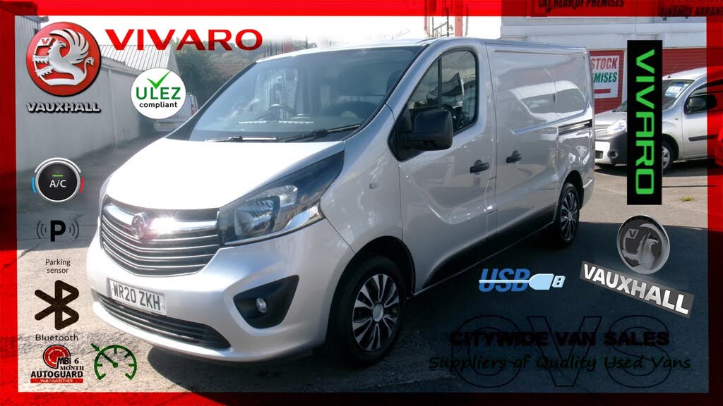 2020 Vauxhall Vivaro 1.6CDTi 2700 L1H1 (125PS)(EU6) BiTurbo (s/s) ecoTEC