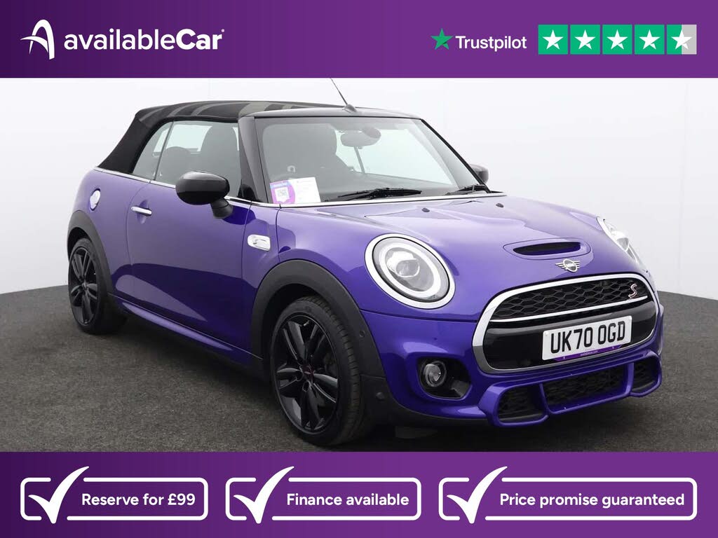 2020 MINI Mini 2.0 Cooper S Sport (189bhp) Convertible 2d