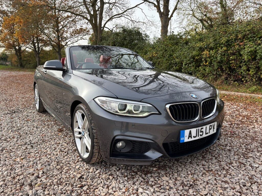 2015 BMW 2 Series 2.0TD 220d M Sport Convertible 2d