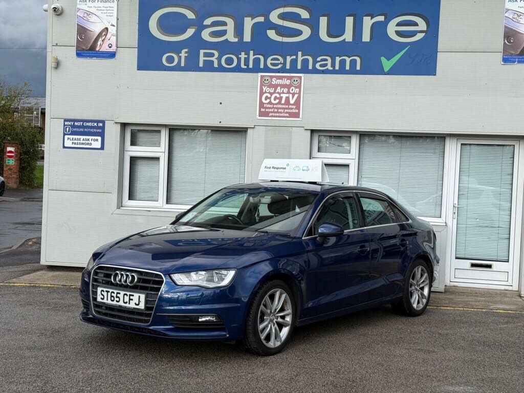 2015 Audi A3 1.4 TFSI Sport (150ps) (CoD) (s/s) Saloon 4d 1395cc