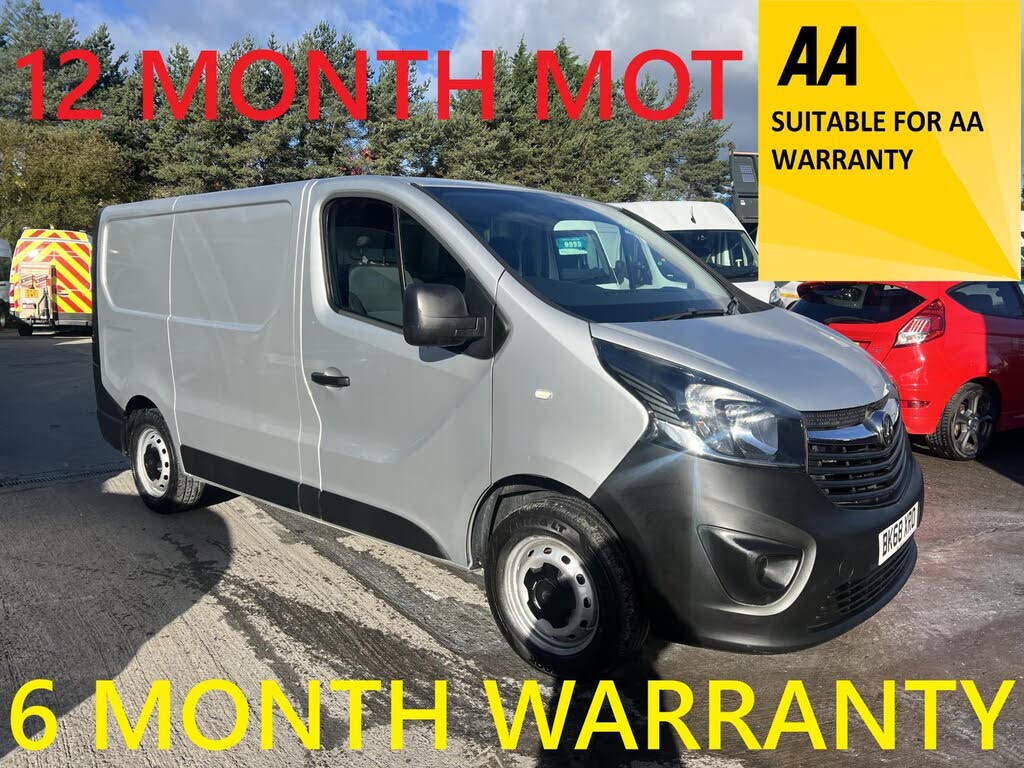 2018 Vauxhall Vivaro 1.6CDTi 2700 L1H1 (95PS)(EU6) (s/s) ecoFLEX