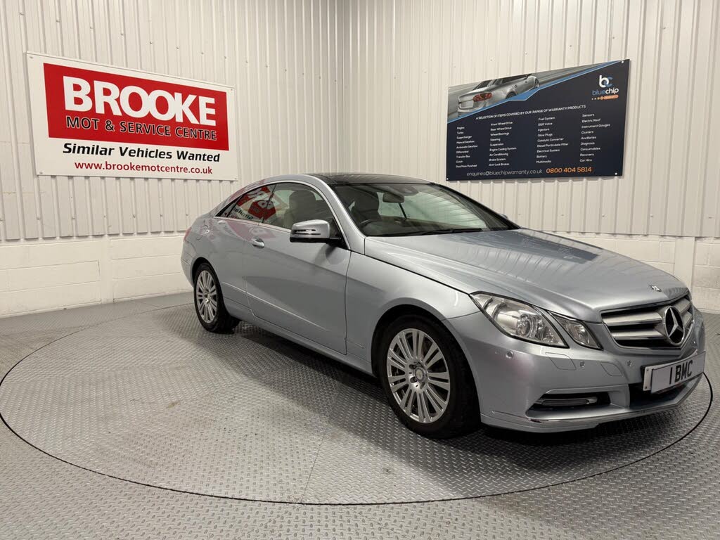 2012 Mercedes-Benz E-Class 3.0TD E350 CDI SE 3.0CDI Blue F Coupe 7G-Tronic