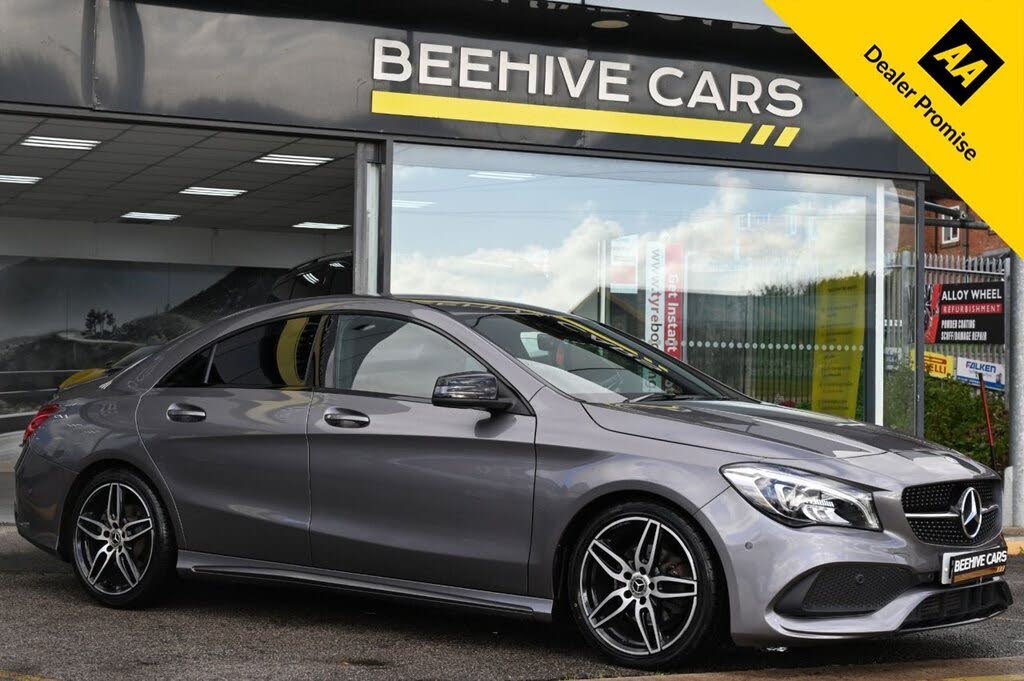 2017 Mercedes-Benz CLA 2.1d CLA 200 AMG Line Coupe 4d 7G-DCT