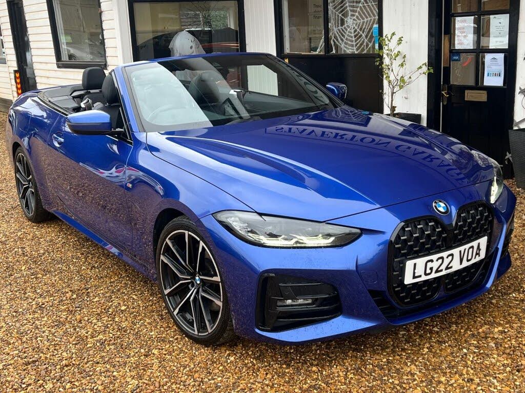 2022 BMW 4 Series 2.0 420i M Sport Convertible 2d
