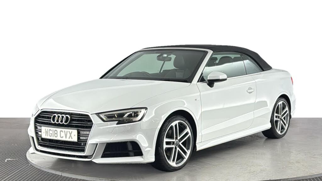2018 Audi A3 Cabriolet 2.0 TDI S Line (150ps) Nav Tronic