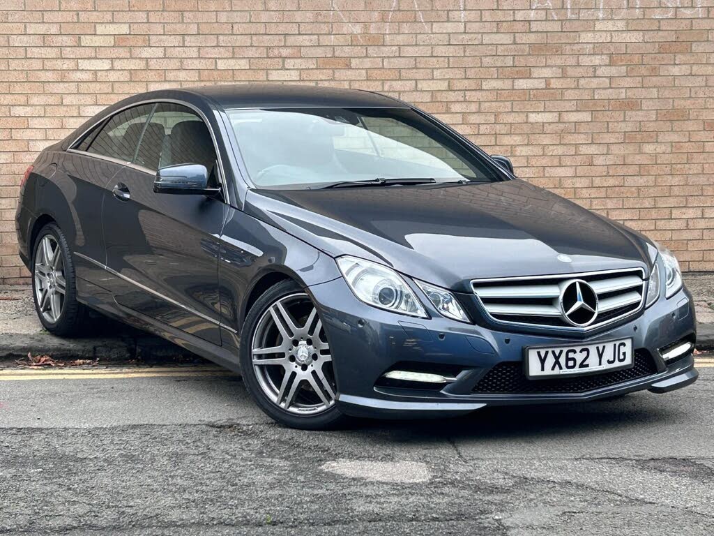 2012 Mercedes-Benz E-Class 2.1TD E220 CDI Sport 2.1CDI Blue F Coupe 2d