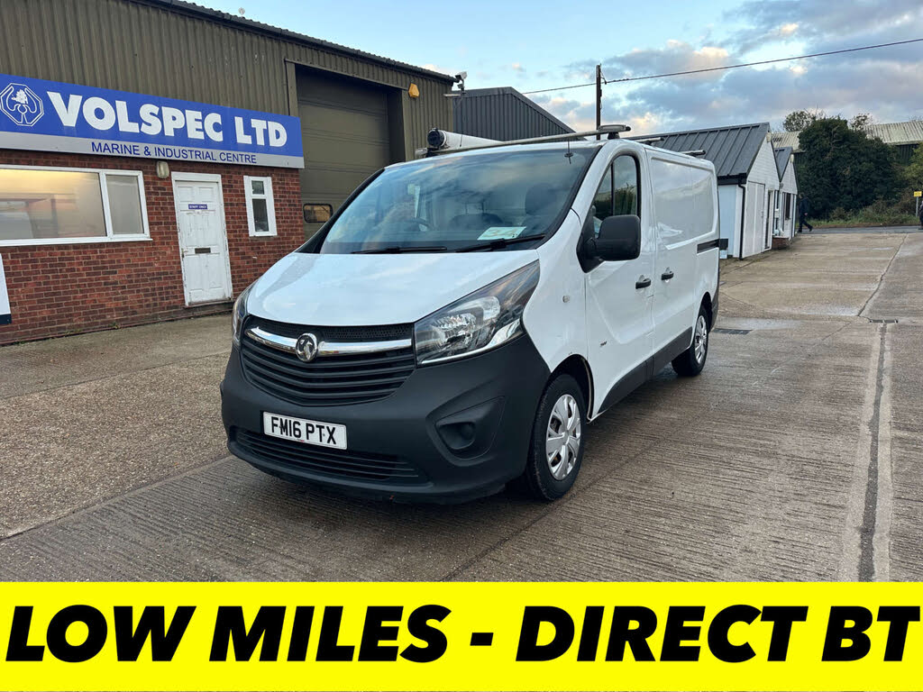 2016 Vauxhall Vivaro 1.6CDTi 2900 ecoFLEX L1H1 (90PS) Panel Van