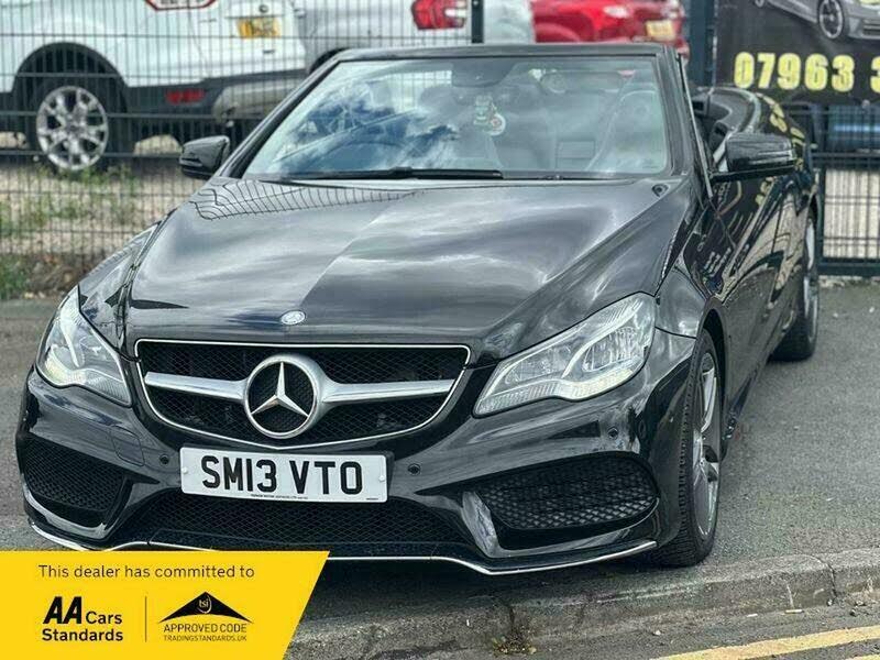 2013 Mercedes-Benz E-Class 2.1TD E220 CDI AMG Sport (175bhp) CDI Cabriolet 2d 7G-Tronic Plus
