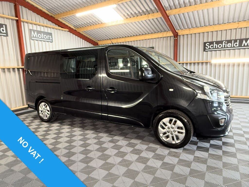 2018 Vauxhall Vivaro 1.6CDTi 2900 L2H1 Limited Edition NAV (125PS)(EU6) ecoTEC Double Cab