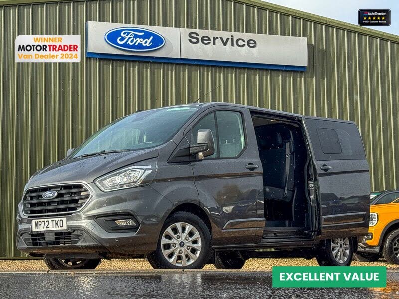 2022 Ford Transit Custom 2.0TDCi 320 L1H1 Limited (170PS)(EU6dT) Double Cab-in-Van auto
