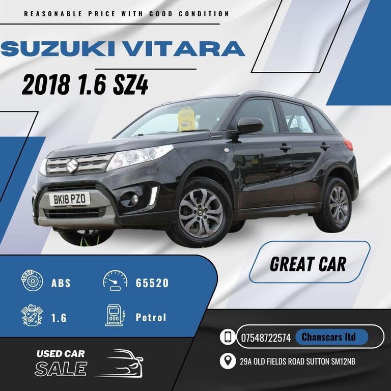 2018 Suzuki Vitara 1.6 SZ4