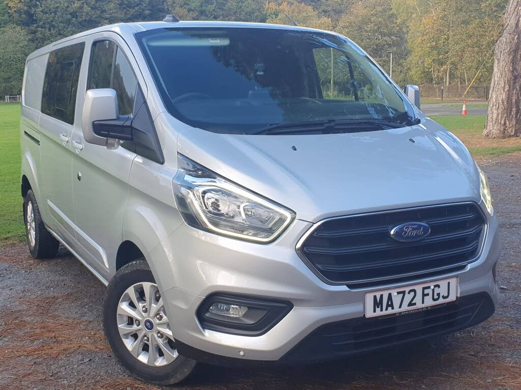 2022 Ford Transit Custom 2.0TDCi 320 L2H1 Limited (170PS)(EU6dT) Double Cab-in-Van auto