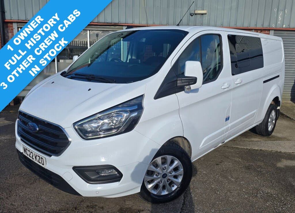 2022 Ford Transit Custom 2.0TDCi 300 L1H1 Limited (130PS)(EU6d) Double Cab-in-Van