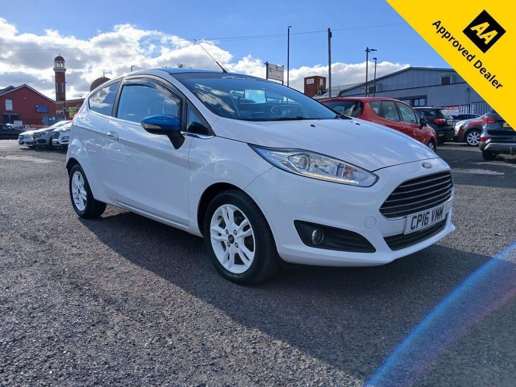 2016 Ford Fiesta 1.0T Zetec White Edition 3d