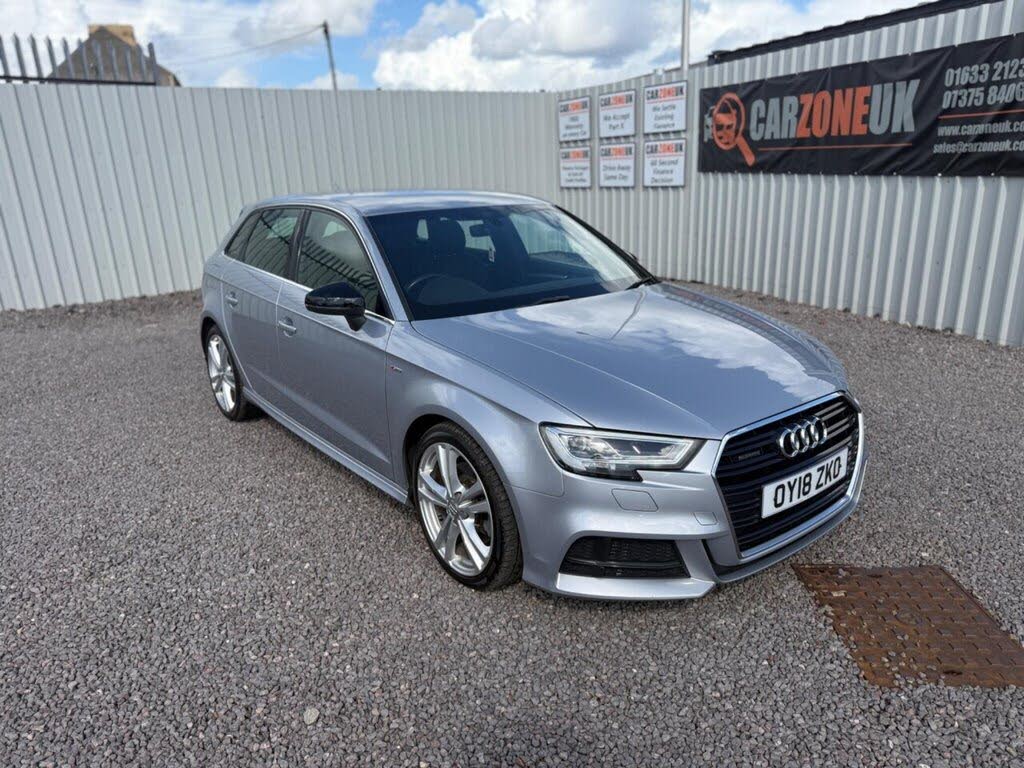 2018 Audi A3 2.0 TDI quattro S Line (184ps) Sportback 5d Tronic