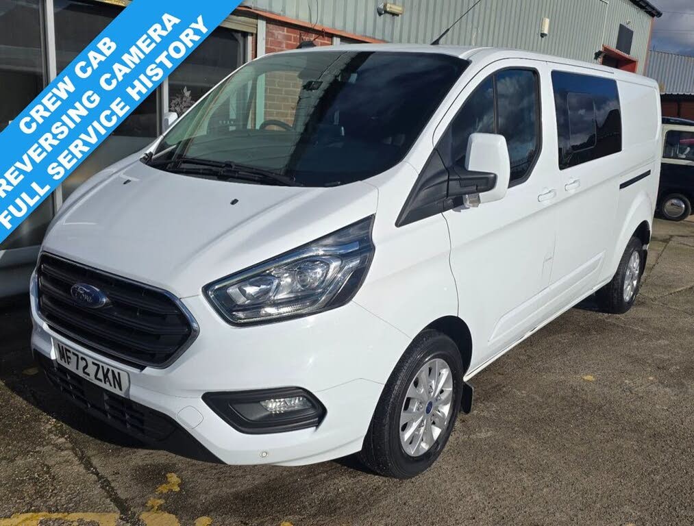 2022 Ford Transit Custom 2.0TDCi 300 L1H1 Limited (130PS)(EU6d) Double Cab-in-Van