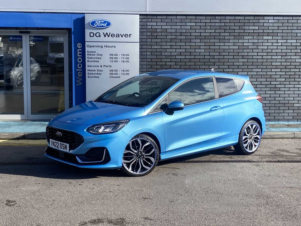 2022 Ford Fiesta 1.0T ST-Line Vignale (155ps) Hybrid (mHEV) 3d