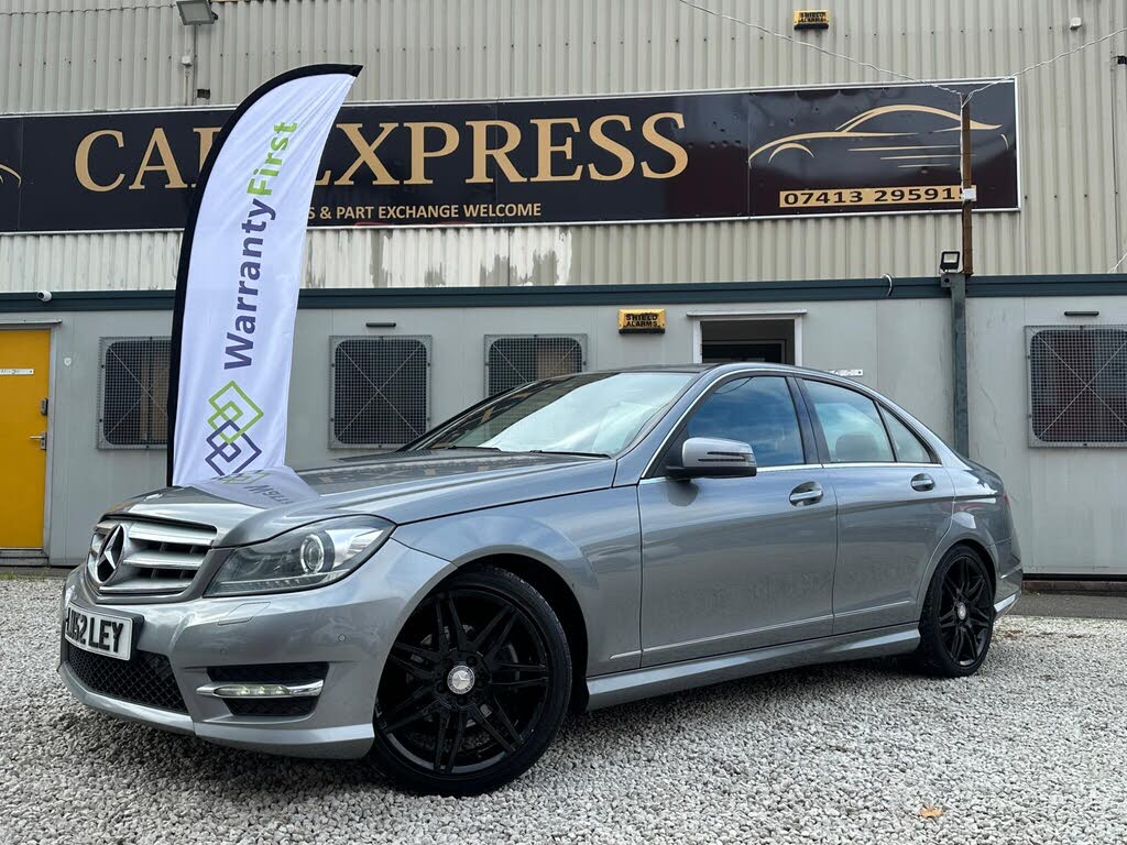 2012 Mercedes-Benz C-Class 2.1TD C220 CDI AMG Sport Plus (M Pilot) 2.1CDI Blue F Saloon 4d 7G-Tronic