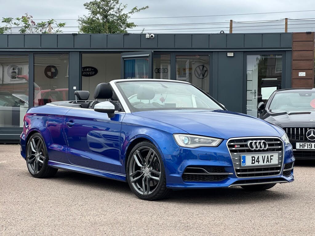 2016 Audi S3 2.0 TFSI quattro (300ps) Nav Cabriolet 2d S Tronic
