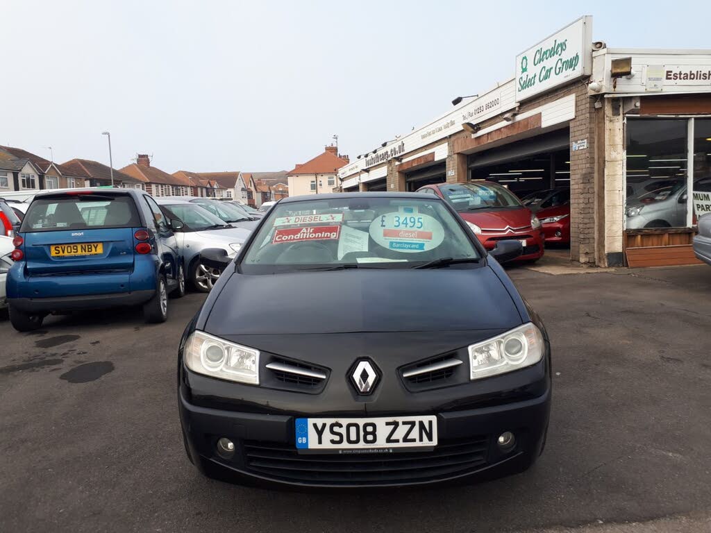 2008 Renault Megane 1.5TD Dynamique (106bhp) Coupe Convertible 2d 6sp