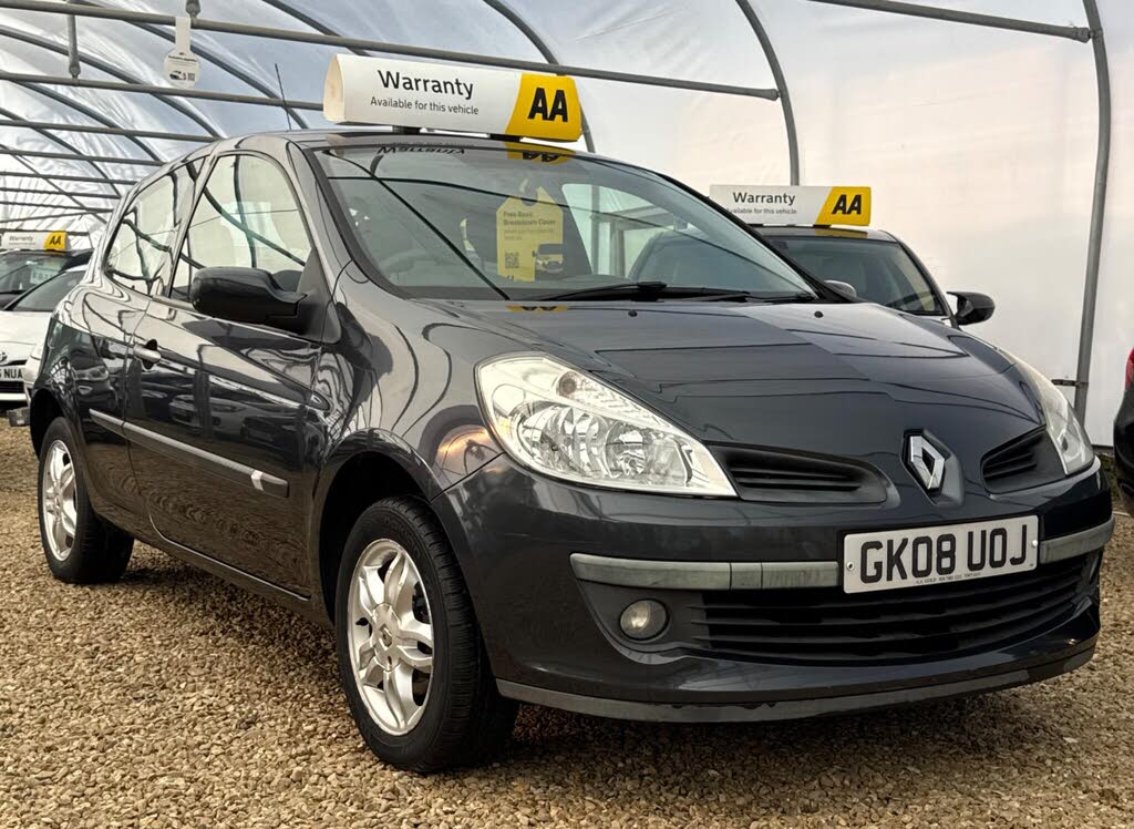 2008 Renault Clio 1.2 Expression 16v 75 (a/c) Hatchback 3d