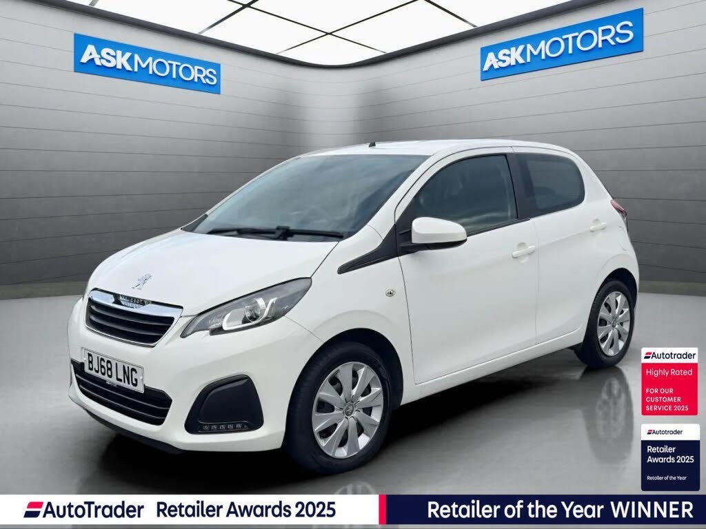 2018 Peugeot 108 1.0 Active (68bhp) Hatchback 5d