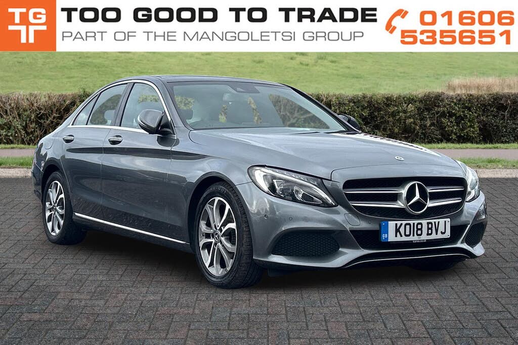 2018 Mercedes-Benz C-Class 2.1d C220d Sport (Premium Plus)(s/s) Saloon 4d 9G-Tronic Plus