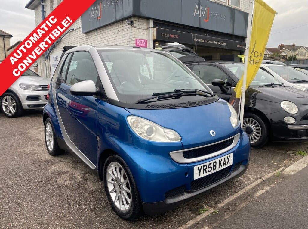 2008 Smart fortwo 1.0 Passion (71bhp) Cabriolet