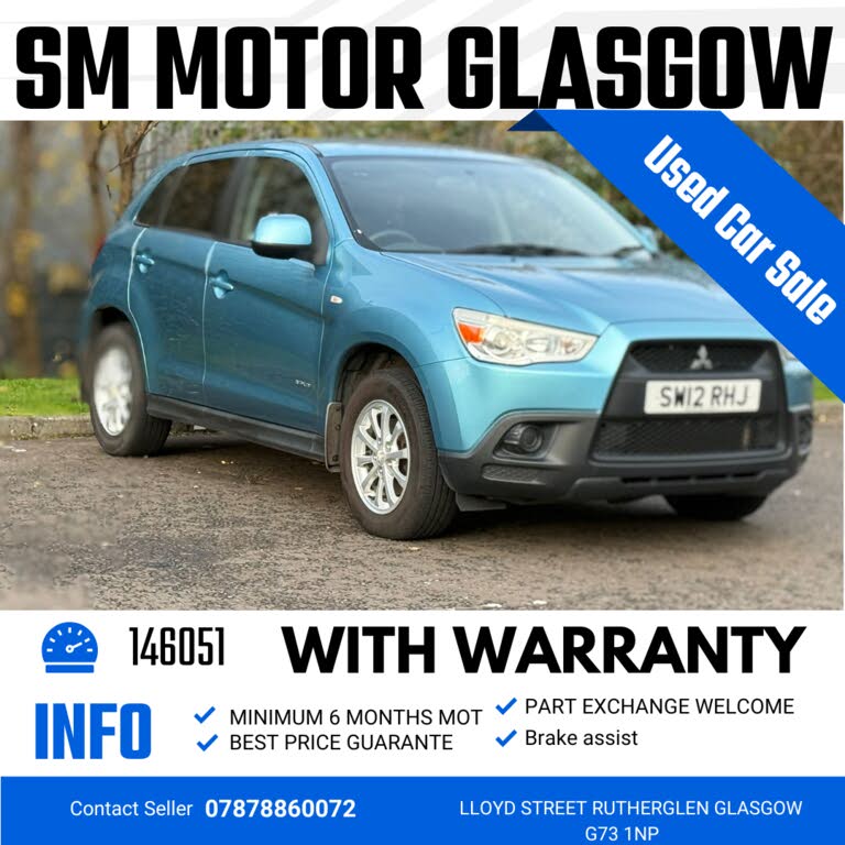2012 Mitsubishi ASX 1.6 2