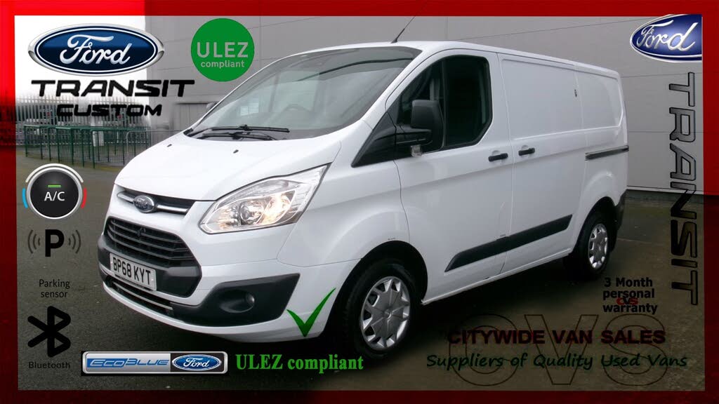 2019 Ford Transit Custom 2.0TDCi 270 L1H2 Trend (105PS)(EU6)