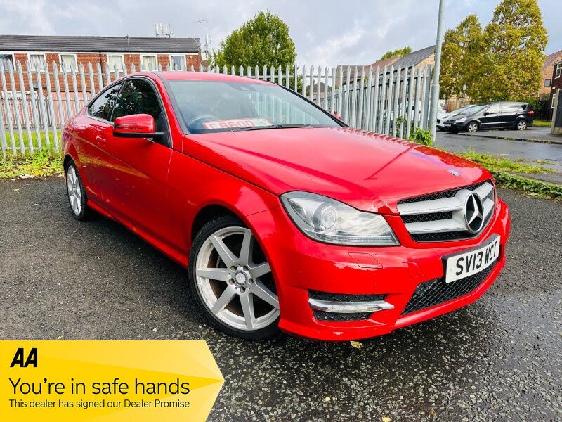 2013 Mercedes-Benz C-Class 2.1TD C220 CDI AMG Sport CDI Coupe 2d 7G-Tronic Plus