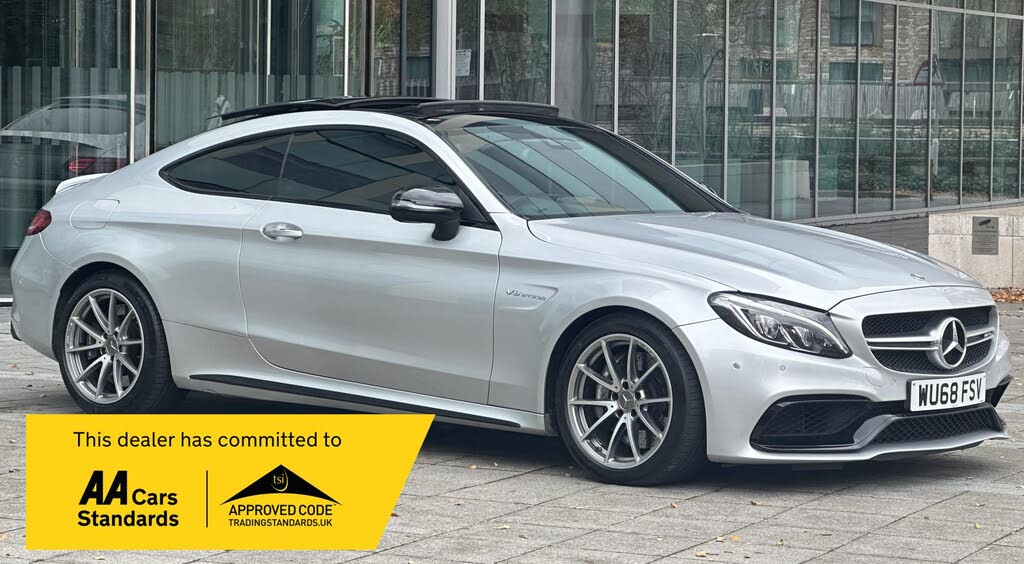 2018 Mercedes-Benz C-Class 4.0 C63 AMG (Premium)(s/s) Coupe 2d Speedshift MCT