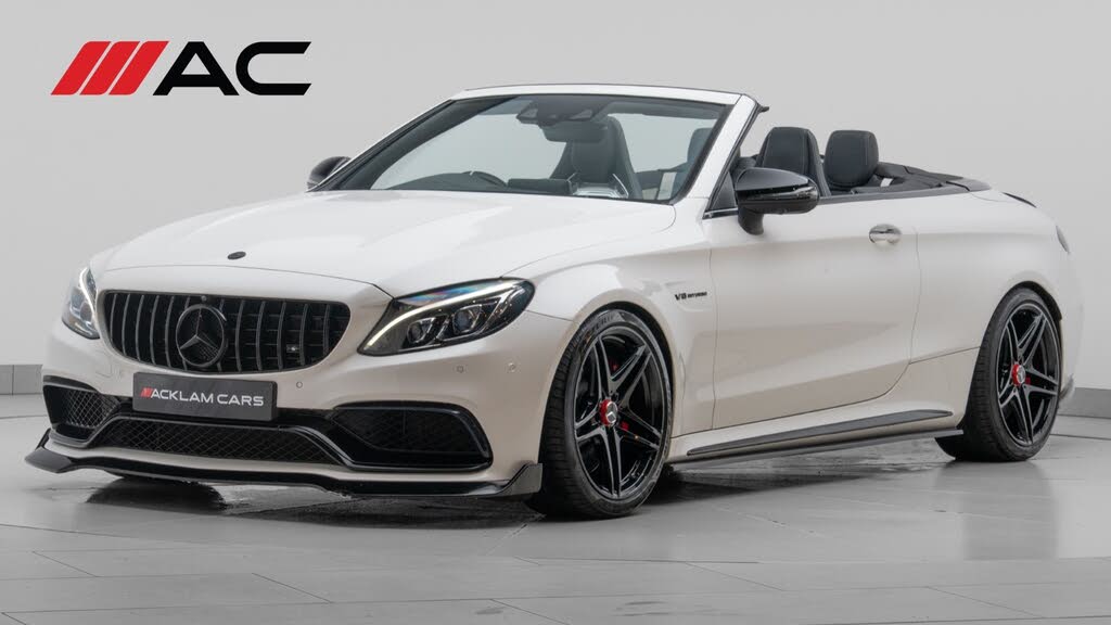 2017 Mercedes-Benz C-Class 4.0 C63 AMG S (510ps) (Premium)(s/s) Cabriolet 2d 7G-Tronic Plus