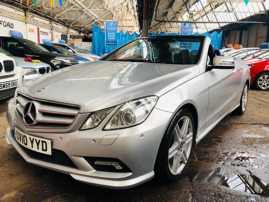 2010 Mercedes-Benz E-Class 3.0TD E350 CDI Sport 3.0CDI (231bhp) BlueF Cabriolet Auto