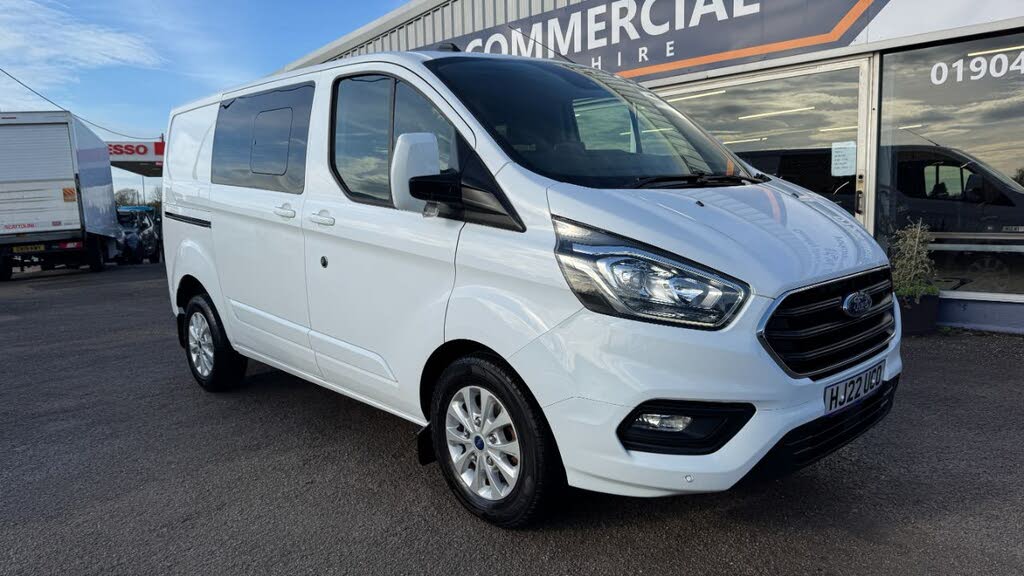 2021 Ford Transit Custom 2.0TDCi 300 L1H1 Limited (130PS)(EU6dT) Double Cab-in-Van auto