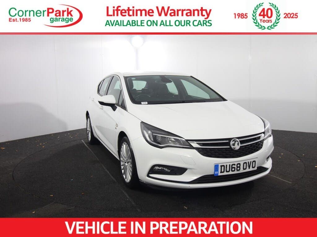 2018 Vauxhall Astra 1.6i Turbo Elite Nav Hatchback