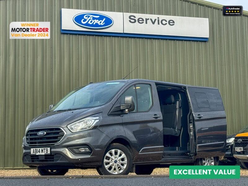 2021 Ford Transit Custom 2.0TDCi 300 L1H1 Limited (130PS)(EU6dT) Double Cab-in-Van auto