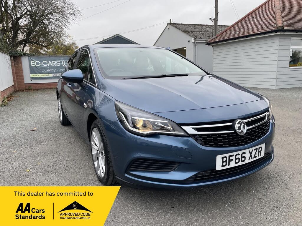 2016 Vauxhall Astra 1.4i 16v Turbo Tech Line (125ps) Hatchback