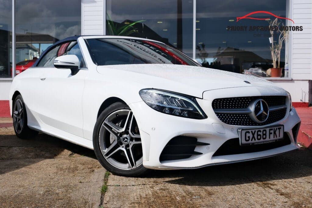 2018 Mercedes-Benz C-Class 1.5 C200 AMG Line (s/s) Cabriolet 2d