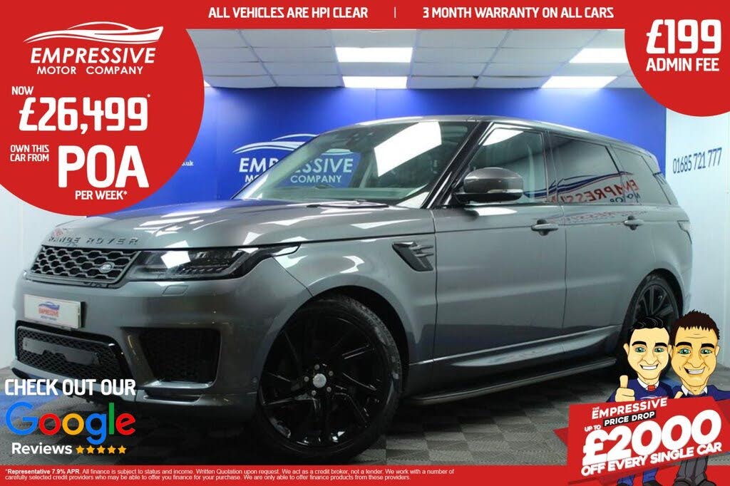 2019 Land Rover Range Rover Sport 3.0 SD V6 HSE Dynamic