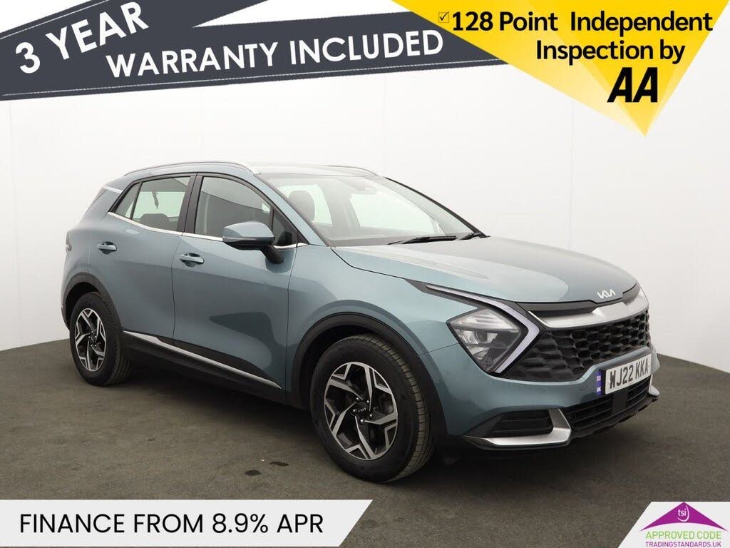 2022 Kia Sportage 1.6 T-GDi 2 (148bhp) 1598cc